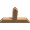 Ekena Millwork Portland Timber Gable Bracket, Western Red Cedar, 36"W x 23"H x 3 1/2"D x 5 1/2"F, 15/12 Pitch GBW036X23X0406POR00SWR - alternate 3